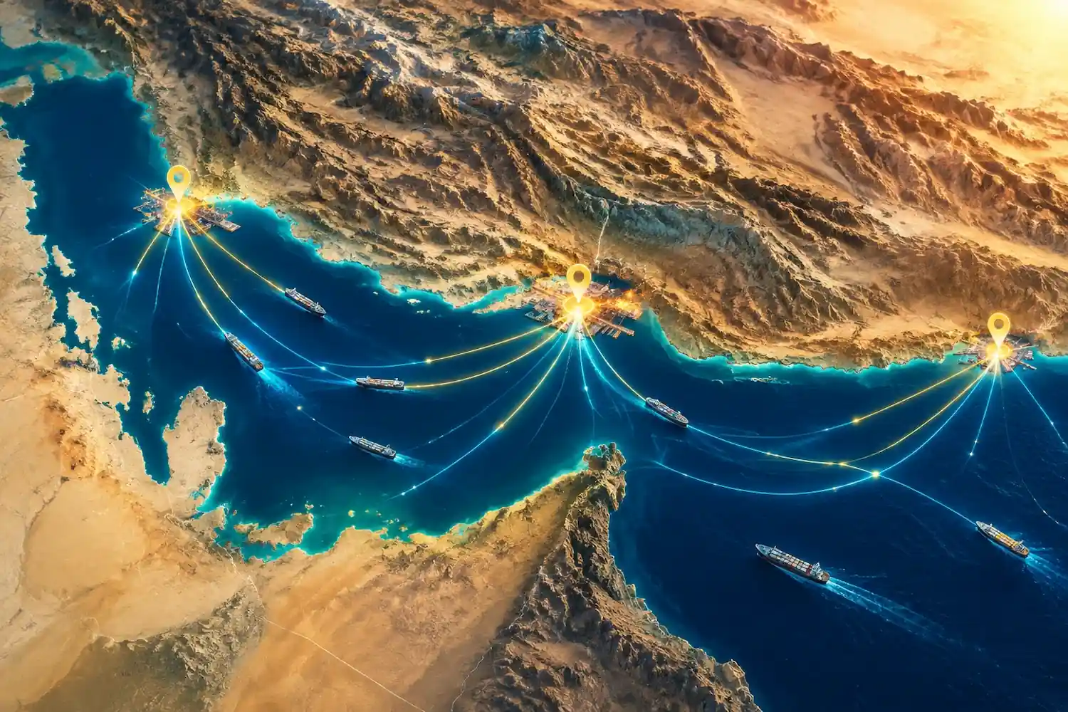اهمیت بنادر جنوبی کشور